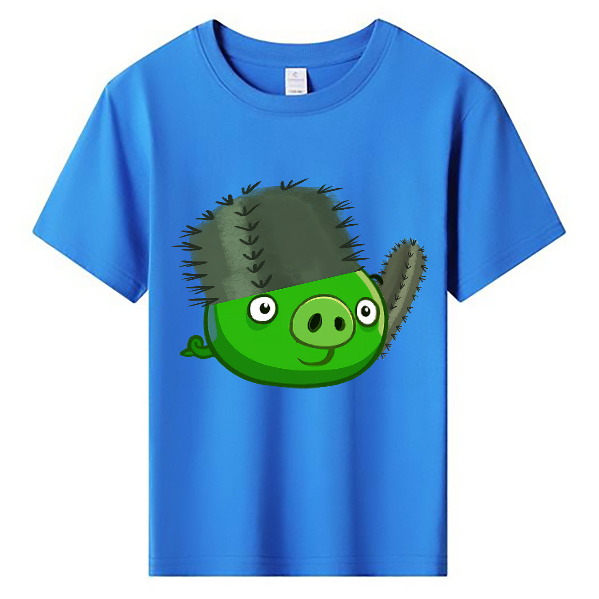 （画像用） Angry Birds アングリーバード 綿100％キッズTシャツ（フロントプリント）